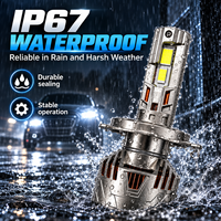 Phare de voiture LED 100W en alliage de zinc, haute luminosité, lampe de remplacement automobile pour pièces détachées automobiles