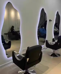 LED Smart Full-length <b>Mirror</b> Hairdressing Wall Hanging Irregular Special-shaped <b>Floor</b>-<b>standing</b> <b>Mirror</b> with Light - Product Image 3