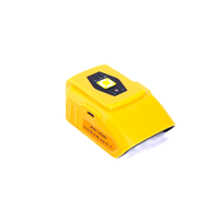 Chargeur de batterie pour mini perceuse pour outils électriques au lithium DeWalt 20V, adaptateur DCB200B avec lumière de travail LED pour DCB204