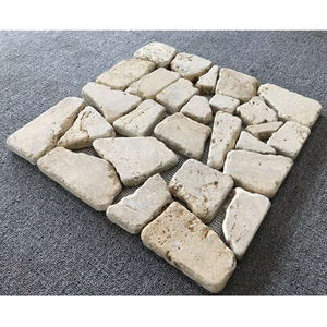 Pierres de pavage <span class=keywords><strong>en</strong></span> <span class=keywords><strong>pierre</strong></span> naturelle <span class=keywords><strong>bleue</strong></span> et jaune bon marché pour la décoration de la route de jardin - Product Image 3