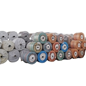 Rotoli di Tessuto Tubolare in Polipropilene PP Laminato Riciclabile a Basso Costo per Imballaggio e Rifiuti - Product Image 1