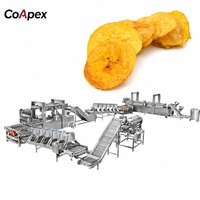 Ligne de production entièrement automatique de chips de banane en acier inoxydable SUS304 de 3,0 mm, 300 kg/h, multi-tension, qualité alimentaire