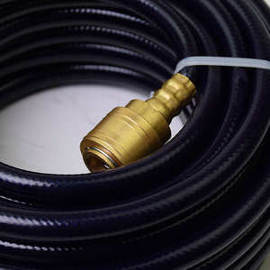 Hybride résistant au pliage léger et robuste 1/2 po. X <span class=keywords><strong>25</strong></span> pi 3/8 po. <span class=keywords><strong>Tuyau</strong></span> <span class=keywords><strong>d</strong></span>'air avec raccords MNPT <span class=keywords><strong>tuyau</strong></span> <span class=keywords><strong>d</strong></span>'air - Product Image 5