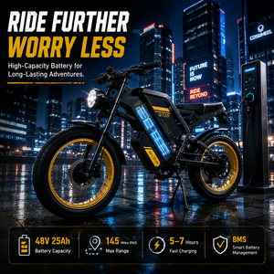 <span class=keywords><strong>Vélo</strong></span> <span class=keywords><strong>électrique</strong></span> tout-terrain COSWHEEL GT20, 48V, double batterie, charge maximale de 150 kg, étanche IP54, avec stock US/UE - Product Image 3