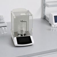 Balance de laboratoire semi-micro analytique à double plage, balance de précision de laboratoire 0,001 g, balance électromagnétique, capacité 220 g