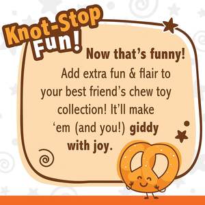 Nylabone Pretzel güç çiğnemek oyuncak agresif checheiçin büyük köpekler için çevre dostu Pet oyuncak 50 Lbs + Bacon fıstık ezmesi lezzet - Product Image 4