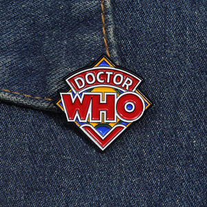 Broches en émail métallique de la série TV Doctor Who, <span class=keywords><strong>science</strong></span>-<span class=keywords><strong>fiction</strong></span> britannique, pour vêtements et souvenirs, vente en gros - Product Image 3