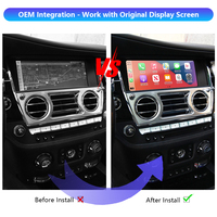Module d'interface sans fil Apple CarPlay Android Auto pour Rolls-Royce Ghost 2015-2018, mise à niveau de l'écran d'origine