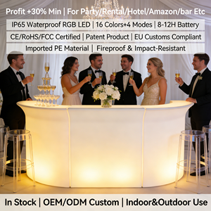 Barre lumineuse LED portable IP65 moderne pour comptoir, idéale pour bar à domicile, salle de sport, café, restaurant, boîte de nuit, événements, <span class=keywords><strong>location</strong></span> de mobilier - Product Image 2