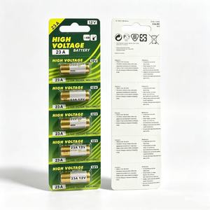 Batterie 23A 12V alcaline haute capacité, longue durée de vie, anti-fuite, compatible avec A23 MN21 <span class=keywords><strong>23AE</strong></span> LR1028F, télécommande - Product Image 6