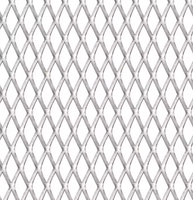 Panneau en treillis métallique diamanté extensible en acier inoxydable léger, fourni par l'usine, découpe sur mesure pour faux-plafonds suspendus