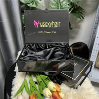 One Step Store Emballage personnalisé pour toutes sortes de perruques Sac express pour cartes à cheveux, bandeaux et bonnets Ensemble d'emballage pour cheveux