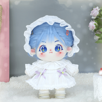 Figurine en peluche jouet vente chaude personnaliser vêtements de poupée kpop en peluche 20cm tenues de poupée costume pour poupée humaine en peluche