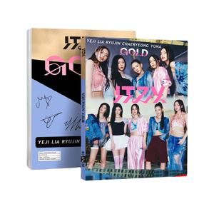 Kpop photocard yji Lia ryujin chaeryeong <span class=keywords><strong>Yuna</strong></span> คอลเลกชันภาพถ่ายอัลบั้มทองคำ Photobook <span class=keywords><strong>itzy</strong></span> Photobook - Product Image 1