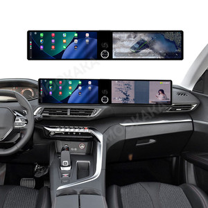 MOOKAKA Double <span class=keywords><strong>autoradio</strong></span> Android 14 de 12.3 pouces pour <span class=keywords><strong>Peugeot</strong></span> 4008 2016-2022 <span class=keywords><strong>Autoradio</strong></span> multimédia GPS Navi sans fil CarPlay Unité principale - Product Image 4
