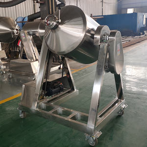 Máquina mezcladora de polvo Mezclador de alimentos para aves de corral de acero inoxidable Mezclador de polvo seco industrial Máquina mezcladora de polvo - Product Image 3