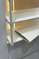 Obturateur persienne creux unique électrique de tous les jours en PVC intégré et matériau en bois