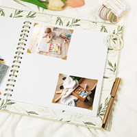 Diario de Bebé Personalizado, Álbum de Recortes del Primer Año, Tapa Dura, Recuerdo del Crecimiento Diario, Libro de Recuerdos para Bebés, Cuaderno de Hitos del Bebé