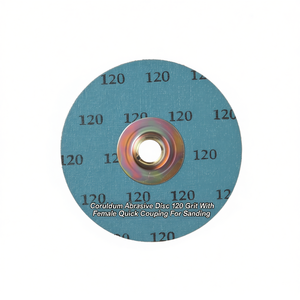 Disco Abrasivo de Corindón Grano 120 con Acoplamiento Rápido Hembra para Lijado - Product Image 2