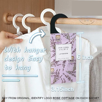 Sachet parfumé à la lavande pour voiture et salon, désodorisant pour armoire, sachet d'aromathérapie, sachet parfumé pour penderie - Offre Spéciale
