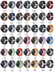 <span class=keywords><strong>Bracelet</strong></span> en Nylon tressé Tschick 20/22mm pour <span class=keywords><strong>Huawei</strong></span> <span class=keywords><strong>Watch</strong></span> <span class=keywords><strong>3</strong></span> <span class=keywords><strong>Pro</strong></span>/<span class=keywords><strong>GT</strong></span> 2 46mm, <span class=keywords><strong>Bracelet</strong></span> élastique réglable pour Samsung <span class=keywords><strong>Watch</strong></span> <span class=keywords><strong>3</strong></span> 45mm - Product Image 2