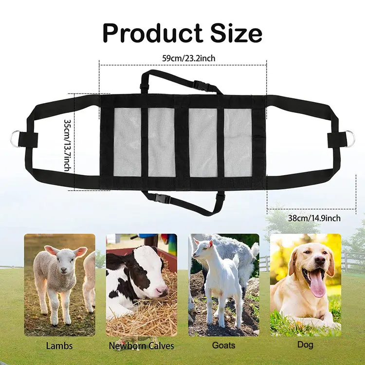 Durable Calf Weighing Sling Small Animal Weighing Sling for Lamb Goat Dog Calf