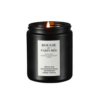 Bougie parfumée haut de gamme en cire de soja, parfum d'intérieur, coffret cadeau de Noël, décorations, personnalisation en gros