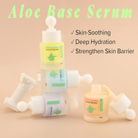 Sérum apaisant et hydratant pour peaux sensibles ODM, à base de céramides et de jus d'aloe vera, pour un confort et une fraîcheur cutanée