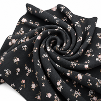 Échantillon Gratuit Tissu Imprimé Mousseline Bulle Seersucker Extensible Quadridirectionnel Résistant aux Déchirures Biologique 100% Polyester 120GSM Antistatique