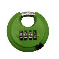 Cadenas rond en alliage de zinc de 70 mm, durable, à combinaison 4 chiffres, pour porte et entrepôt