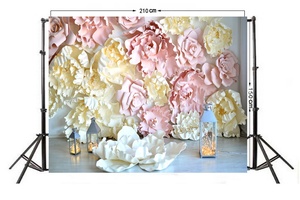 Fondo de fotografí<span class=keywords><strong>a</strong></span> de seda de 5x7 pies pared blanca 3D bienvenida <span class=keywords><strong>a</strong></span> <span class=keywords><strong>bordo</strong></span> fondo de foto de madera para niños - Product Image 5