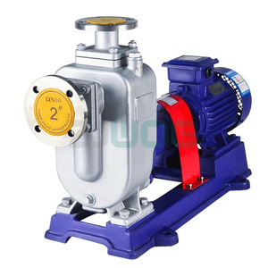 Bomba Centrífuga Horizontal Zwzx Autocebante Antiobstrucción de 1 Pulgada con Motor a Prueba de Explosiones para Aguas Residuales y Aceite, Fuente de Alimentación Eléctrica - Product Image 2