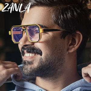 キャンディカラーパイロットサングラス2025ユニセックスダブルビームサングラス抗UVメガネパーソナリティスクエア眼鏡単にグーグル - Product Image 3