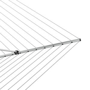 <span class=keywords><strong>Tendedero</strong></span> de <span class=keywords><strong>Ropa</strong></span> Plegable de Aluminio, 4 Brazos, 50m, Grande, Ajustable, Resistente, para Exteriores, Tipo Sombrilla, Color Personalizable - Product Image 5