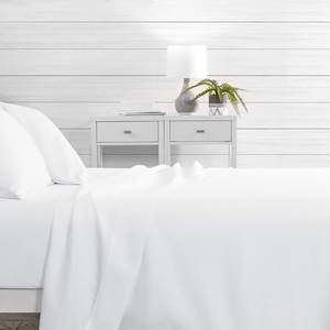 Оптовая продажа: Одноразовые простыни из полиэстера/хлопка, 200TC, класс А, белые, однотонные, всесезонные, для отелей и больниц (OEM) - Product Image 3