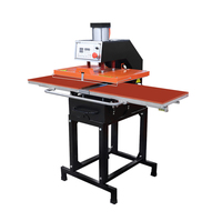 Machines de presse à chaud 40*60cm à double station pour sublimation et transfert thermique, idéales pour l'impression de t-shirts et de vêtements de sport