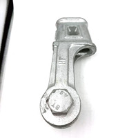 RUIPENG NX-3 Collier de serrage en acier galvanisé pour câble de tension, capacité de charge 143KN, diamètre extérieur 13-14mm (pouces)