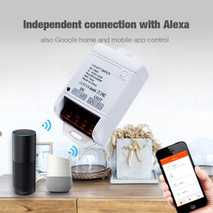 Interruptor de Luz Inteligente Tuya Smart Life 30A, Relé de Alta Potencia 6000W, Control Remoto con Temporizador, Compatible con Alexa y <span class=keywords><strong>Google</strong></span> Assistant - Product Image 5
