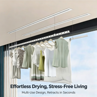 Séchoir à linge électrique mural intelligent CCC avec télécommande pour balcon – Vente en gros