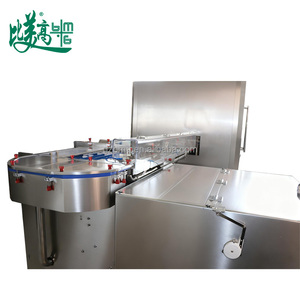 Machine de marquage laser UV automatique pour bouchons de bouteilles de lait avec codage de codes QR en ligne et système d'inspection et de rejet intelligent par vision - Product Image 5