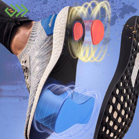 JOGHN Koreksi Kustom Dukungan Lengkungan Ortopedi Orthotic Plantar Fasciitis Sol Dalam Sol Poron