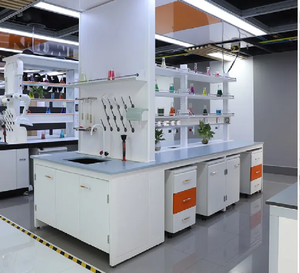 BIOSTELLAR résistance aux hautes températures utilisé équipement de laboratoire universitaire table de meubles banc de laboratoire scolaire - Product Image 4