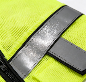 Gilet réfléchissant à fixation rapide pour travailleurs sanitaires, impression personnalisée, idéal pour le jardinage, l'architecture, la circulation nocturne et les services routiers - Marque - Product Image 5