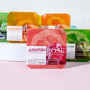 สบู่ลูฟาห์ธรรมชาติ OEM สบู่ก้อนทำมือ น้ำมันหอมระเหย สบู่บำรุงผิวกาย ขัดผิว ช่วยให้ความชุ่มชื้น ทำความสะอาด ผิวขาวกระจ่างใส เหมาะสำหรับการดูแลผิว - Product Image 6