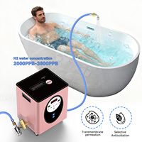 Générateur de bain à hydrogène Suyzeko OEM Beauty Spa Skin Care 3800PPB, thérapie à l'hydrogène moléculaire, technologie SPE PEM