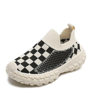 Yeni tasarım örgü çocuklar ayakkabı kadın toptan kauçuk yürüyor Boy Sneakers moda spor stilleri yaz çocuk akıllı rahat ayakkabılar - Product Image 6