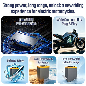Batteria NCM LifePo4 Personalizzabile 48V 60V 72V 40Ah 50Ah 90Ah 100Ah con BMS per Bici Elettrica e Moto - Product Image 3