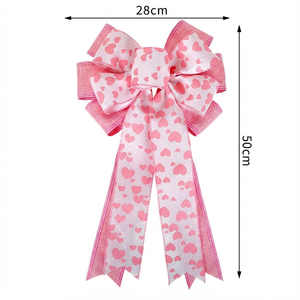 <span class=keywords><strong>Nastro</strong></span> in Gomma Elastica <span class=keywords><strong>con</strong></span> Fiocco a Cuore <span class=keywords><strong>Rosa</strong></span> MSD 2026 Hot Sale per Creazione Fiocchi per San Valentino - Product Image 1