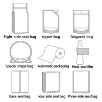 Sacs en plastique d'emballage personnalisés avec logo imprimé, étanches, réutilisables, avec bec verseur et bouchon pour boissons liquides, jus, confiture