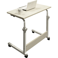 Table d'ordinateur portable modulaire réglable en métal avec un design moderne et simple pour l'étude et le bureau en villa